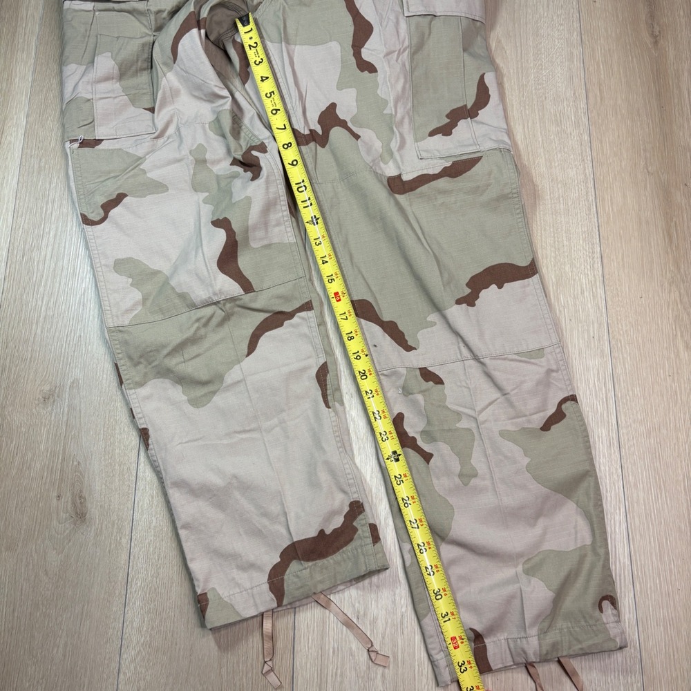 US Military BDU Desert Camo Cargo Pants Ripstop Medium Long 3 Color Adjustable - Picture 8 of 8